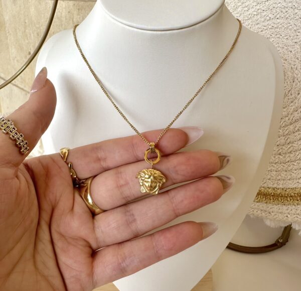 Golden Versace necklace