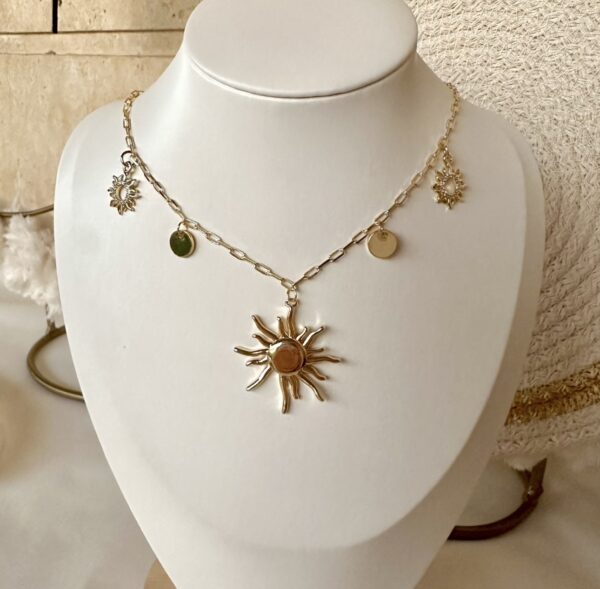 Sun necklace