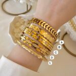 Golden bracelets
