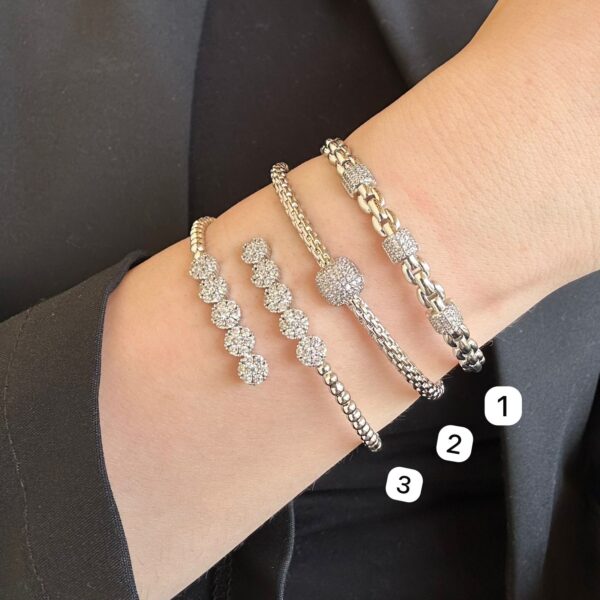 Diamond bangle
