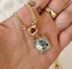 Vintage flower necklace