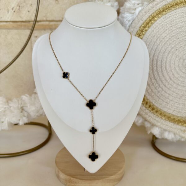 Black van cleef necklace