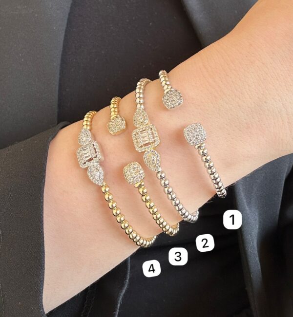 Zircon bangle