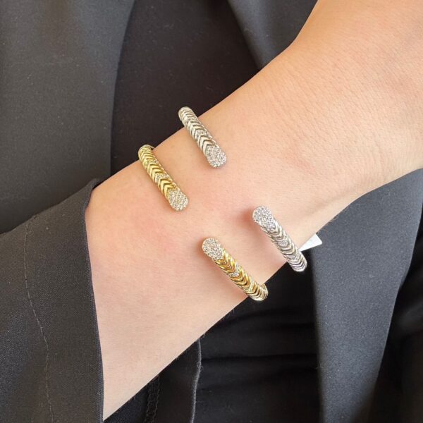 Zircon bangle