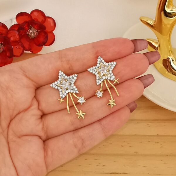 Star earrings